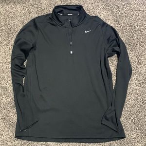 mens nike large pullover 1/3 zip